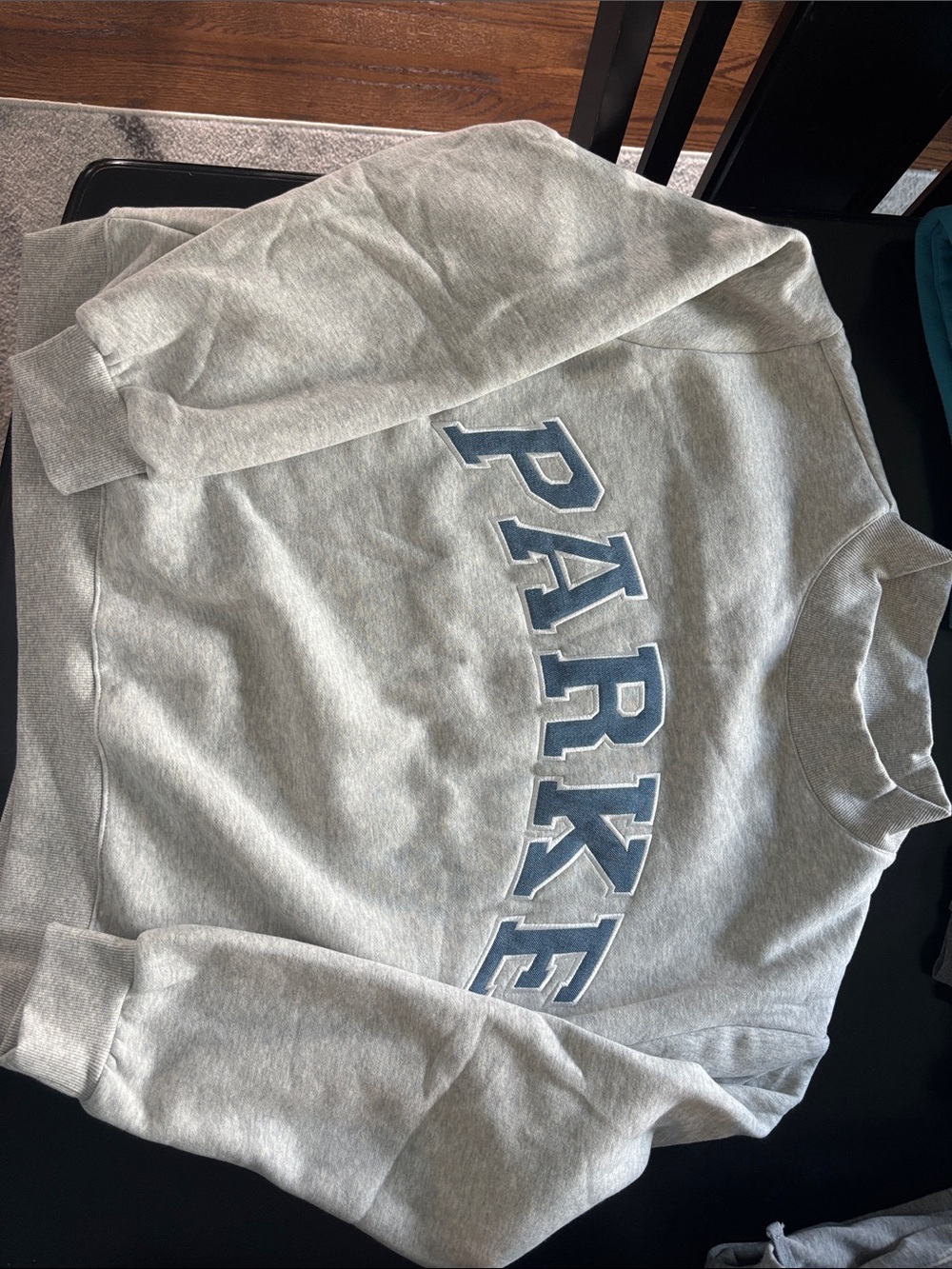 Parke Gray Crewneck Sweatshirt